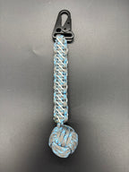 Handmade Monkey Fist Paracord Keychain