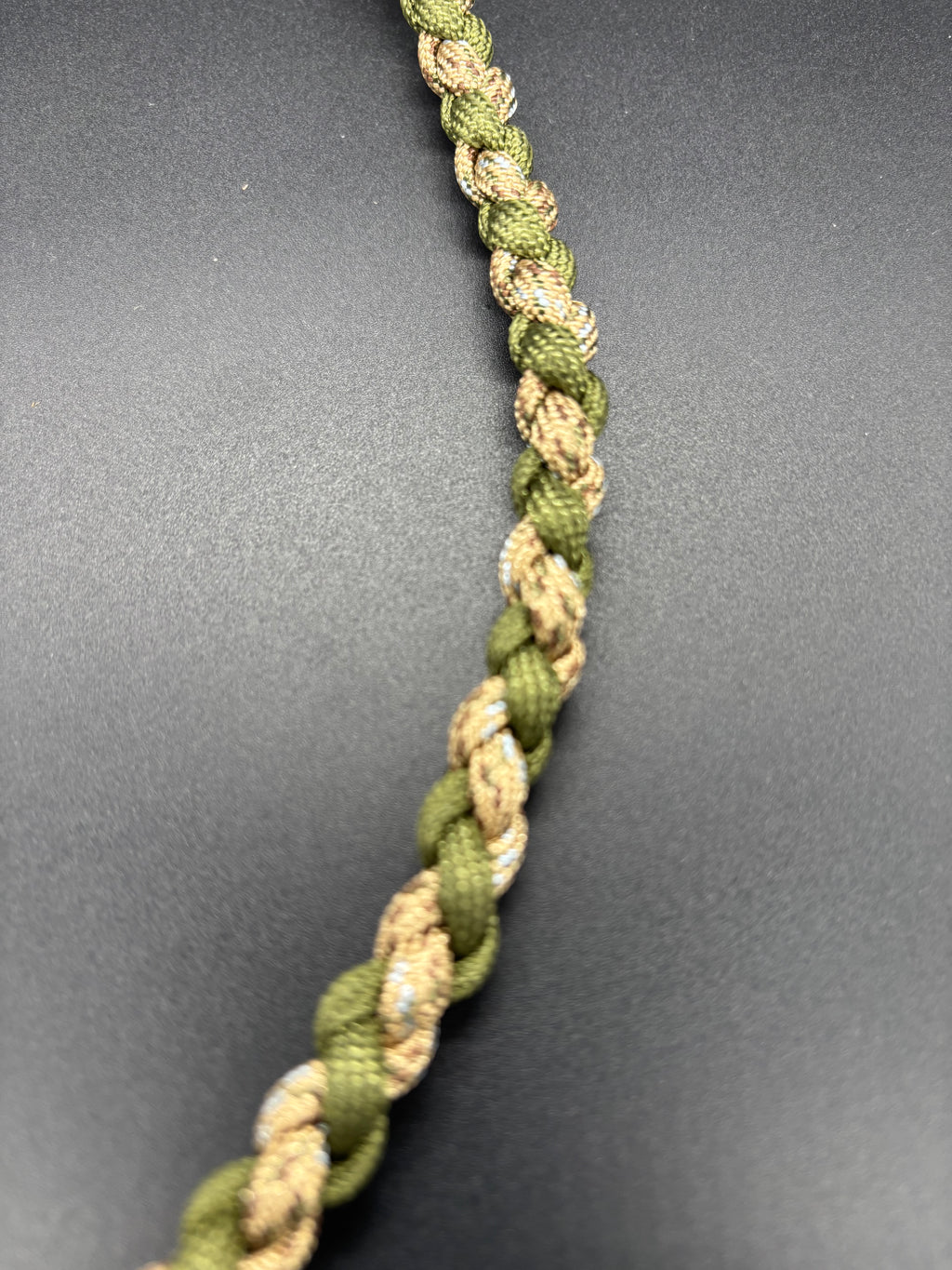 Camo & OD Green Mini WIP Monkey Fist Keychain