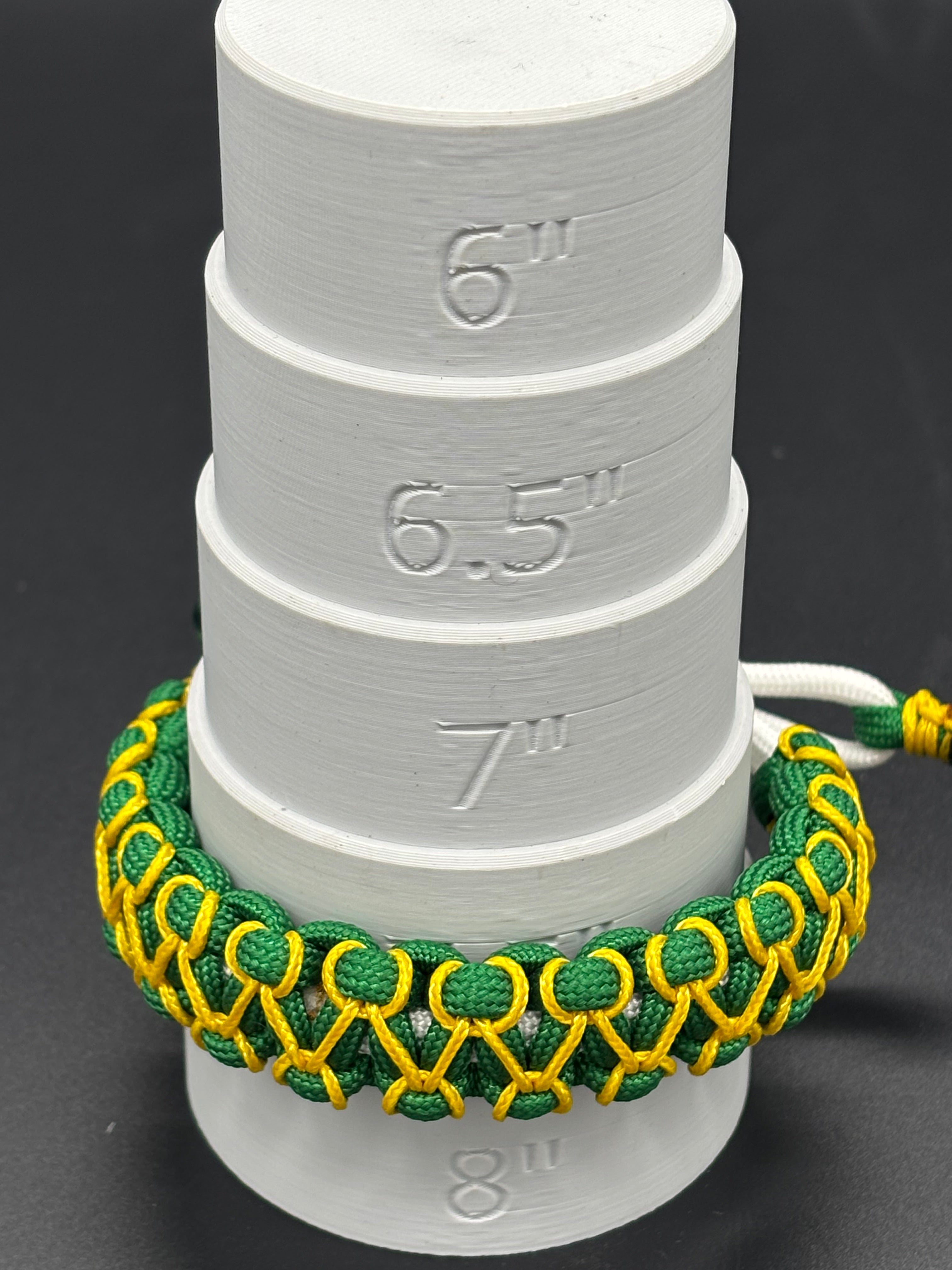 St. Patrick’s Adjustable Paracord Bracelet
