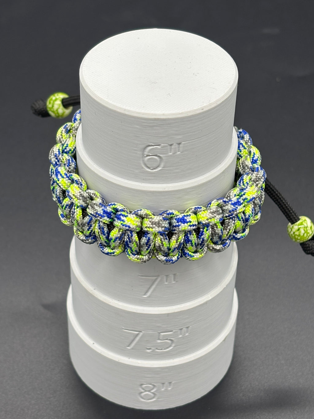 Cobra Adjustable Multi-Colored Paracord Bracelet