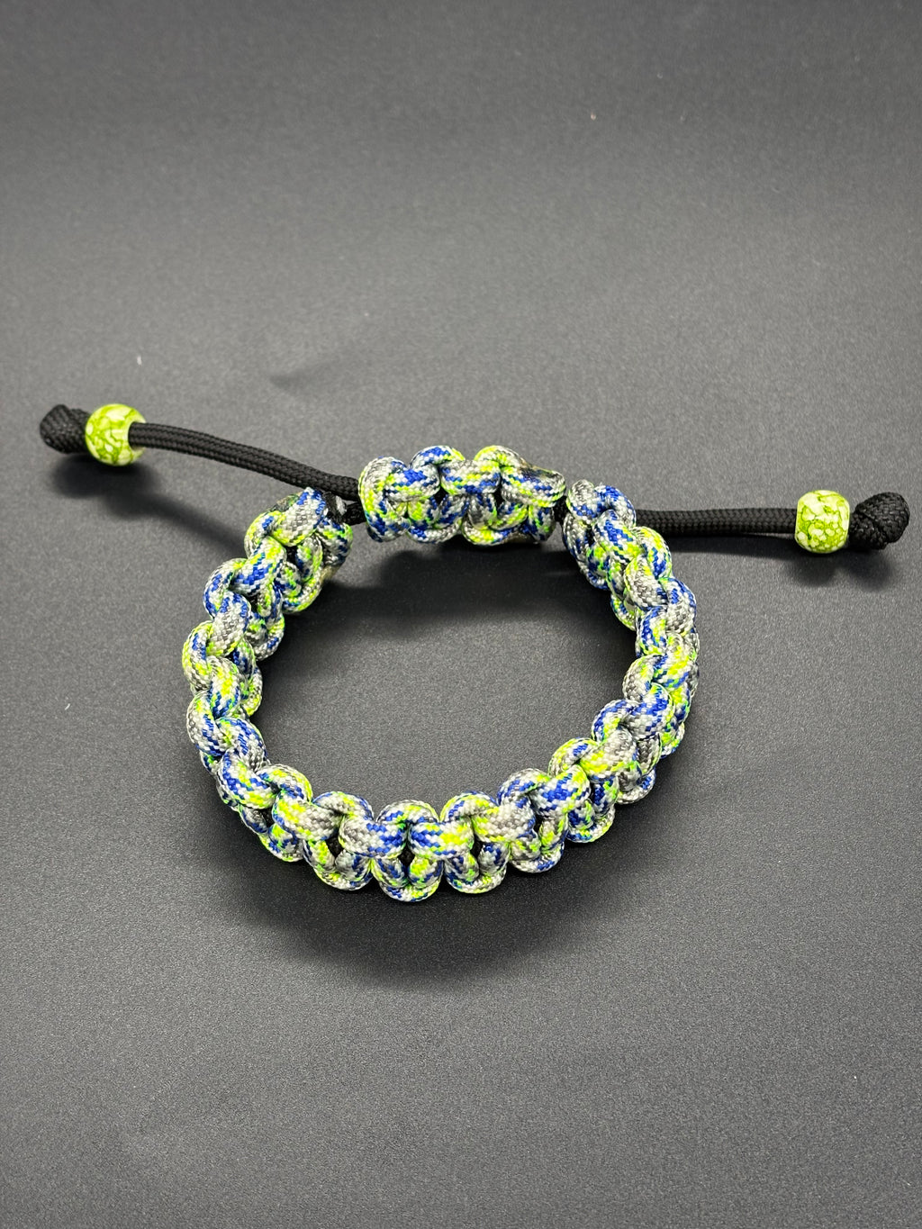 Cobra Adjustable Multi-Colored Paracord Bracelet
