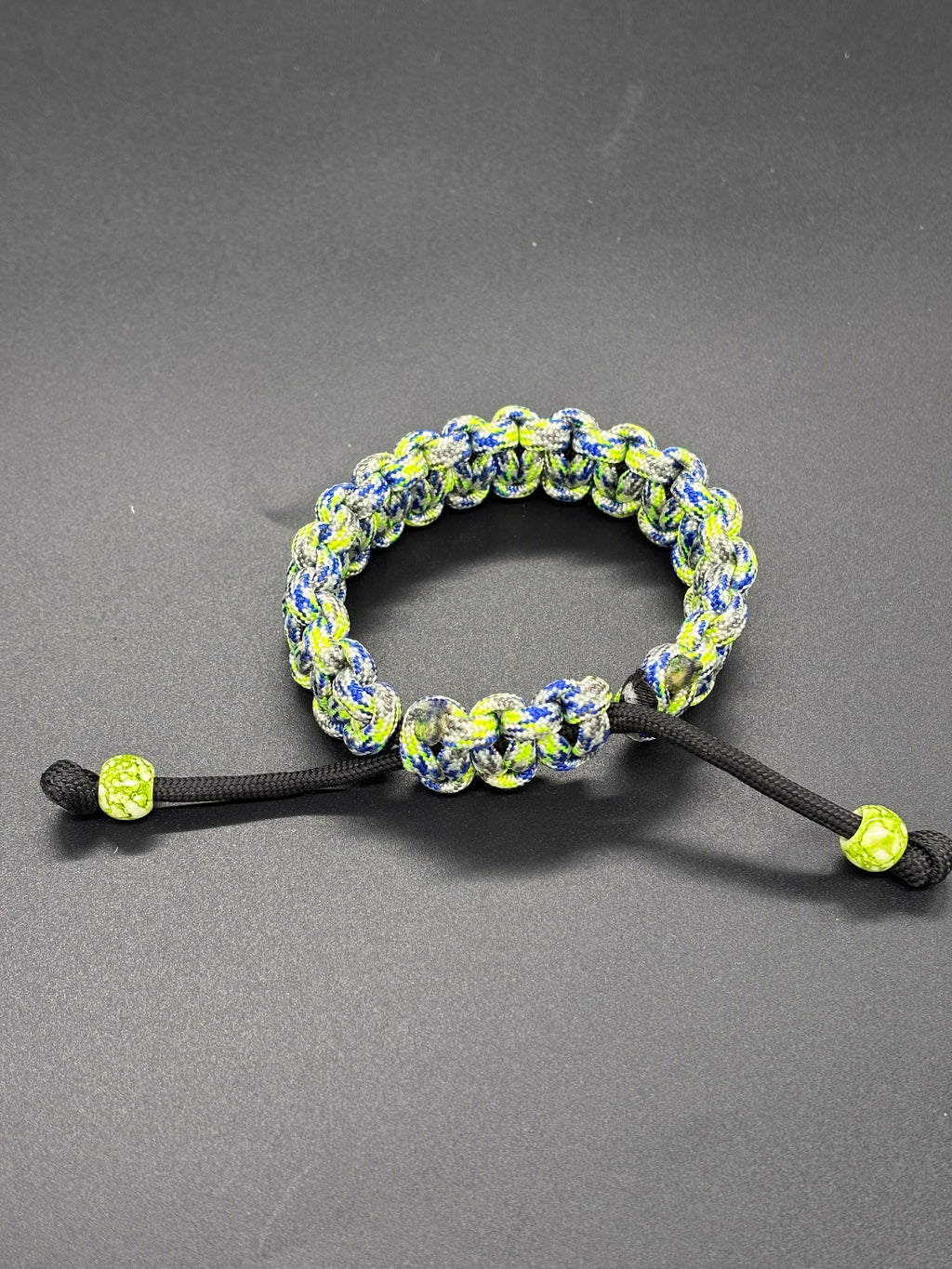 Cobra Adjustable Multi-Colored Paracord Bracelet