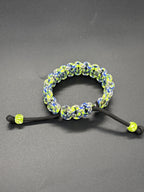 Cobra Adjustable Multi-Colored Paracord Bracelet