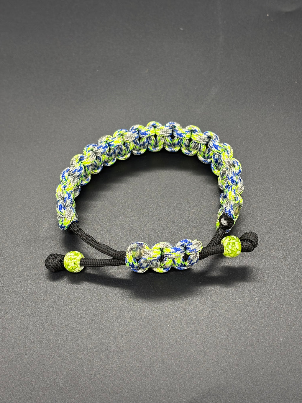 Cobra Adjustable Multi-Colored Paracord Bracelet