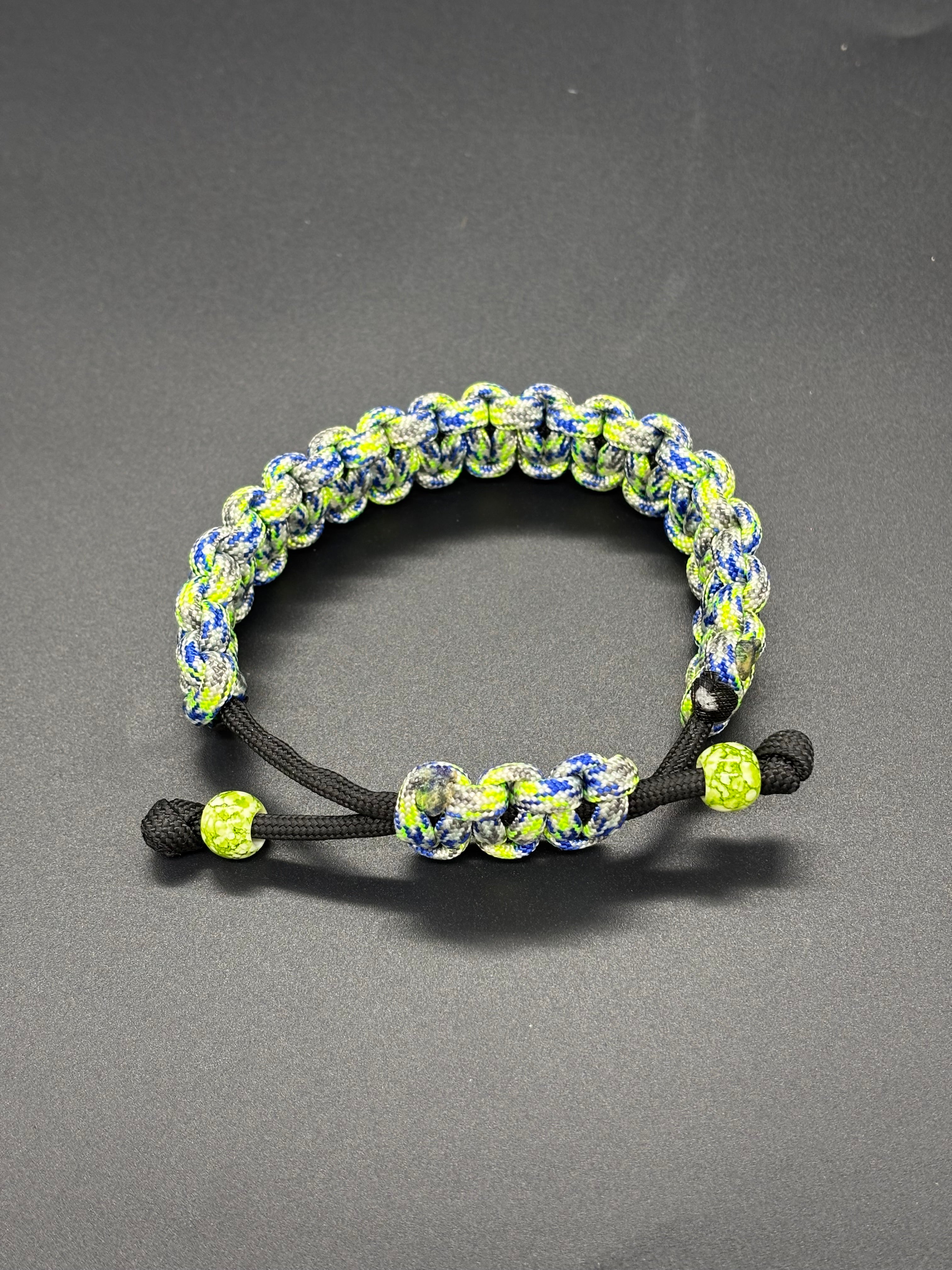 Cobra Adjustable Multi-Colored Paracord Bracelet