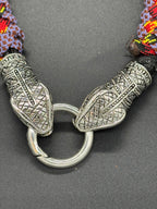 Double Snake Head Necklace