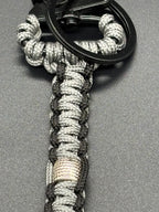 African Spearhead Bead Keychain