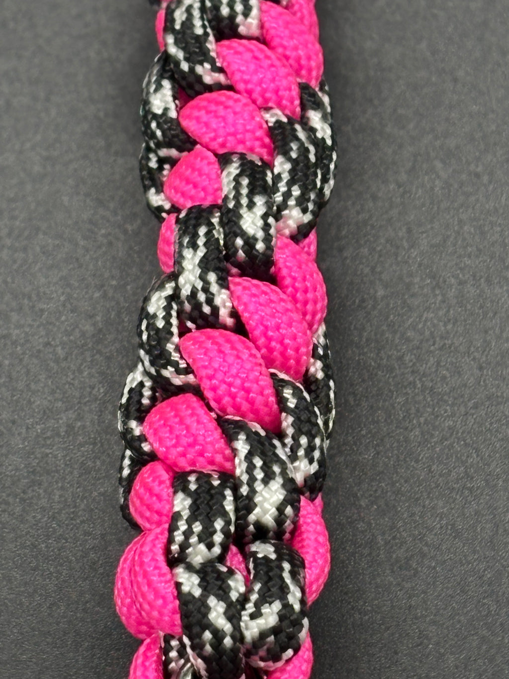 Monkey Fist Round Braid Multi Blue & Gray Keychain (Copy)