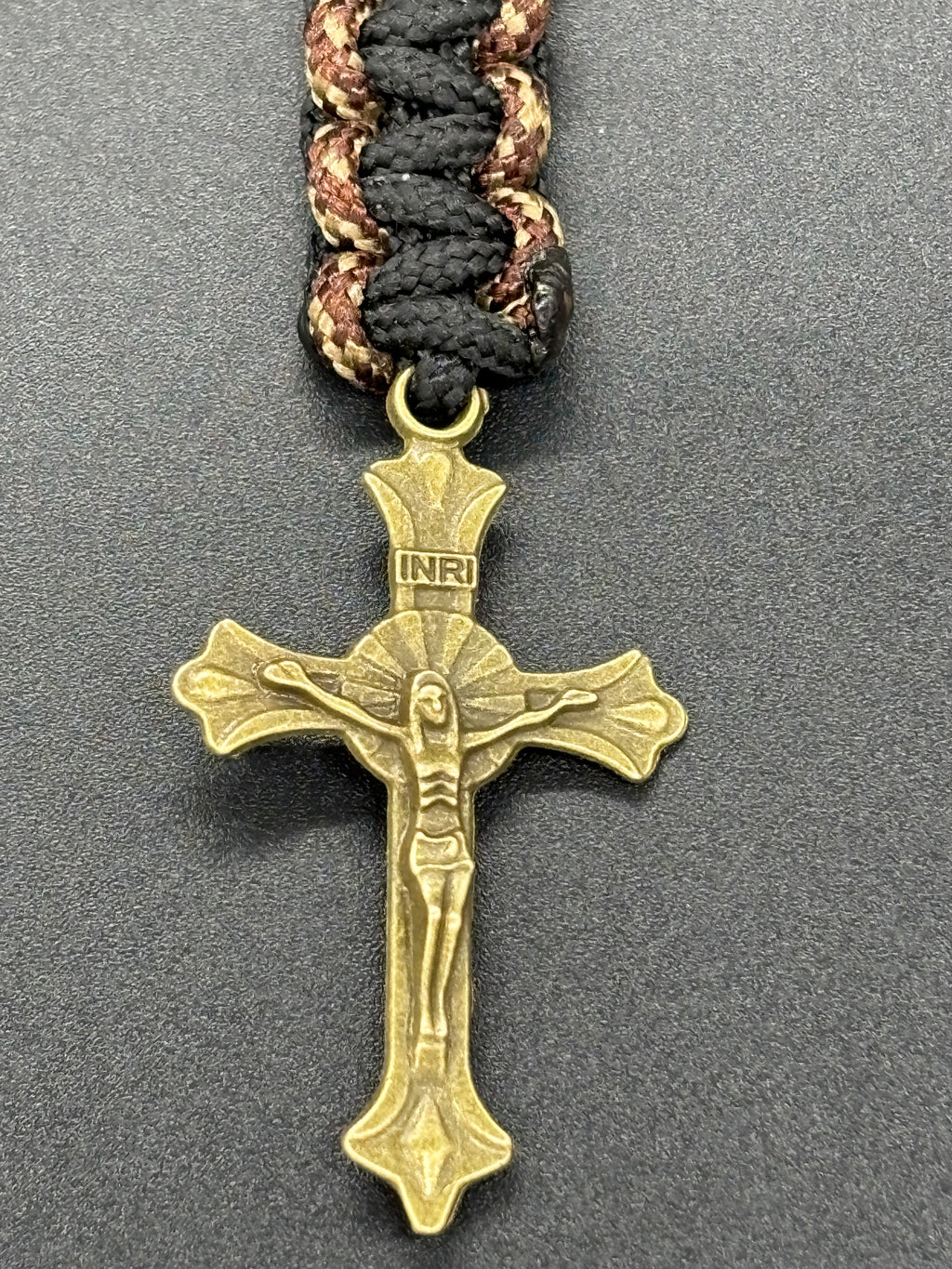 Cross Keychain with Small Lobster Clasp