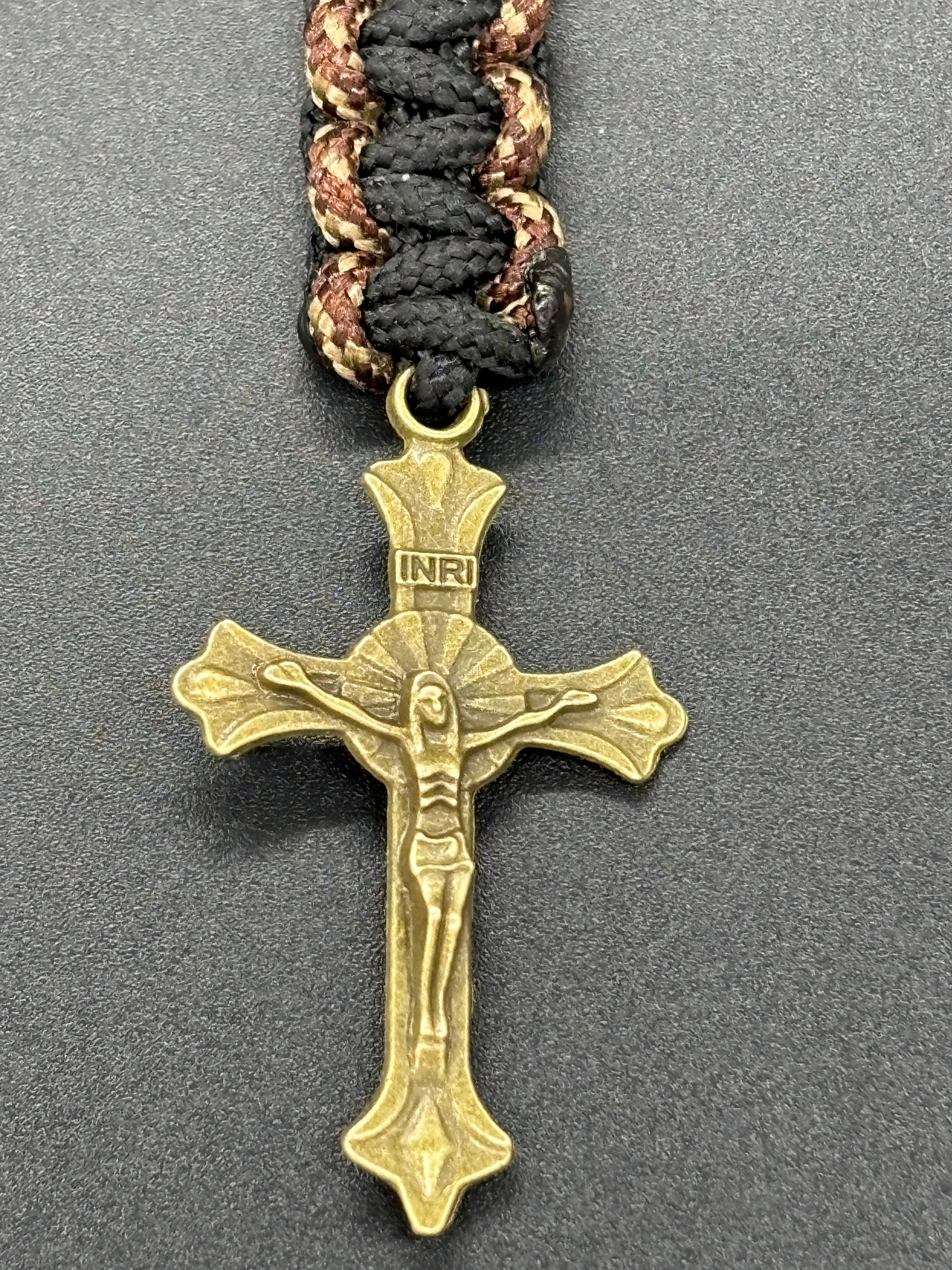 Cross Keychain with Small Lobster Clasp
