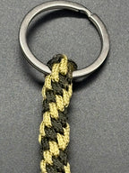 Circle Stitch Cross Keychain