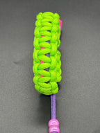 Cobra Adjustable Paracord Bracelet with Double Beads