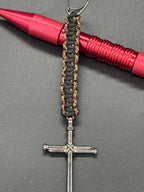 Cross Keychain with Small Lobster Clasp