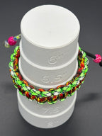 Cobra Adjustable Multi-Colored Paracord Bracelet