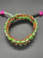 Cobra Adjustable Multi-Colored Paracord Bracelet