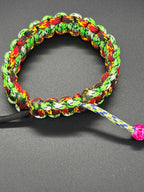 Cobra Adjustable Multi-Colored Paracord Bracelet