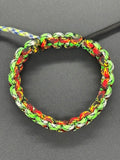 Cobra Adjustable Multi-Colored Paracord Bracelet