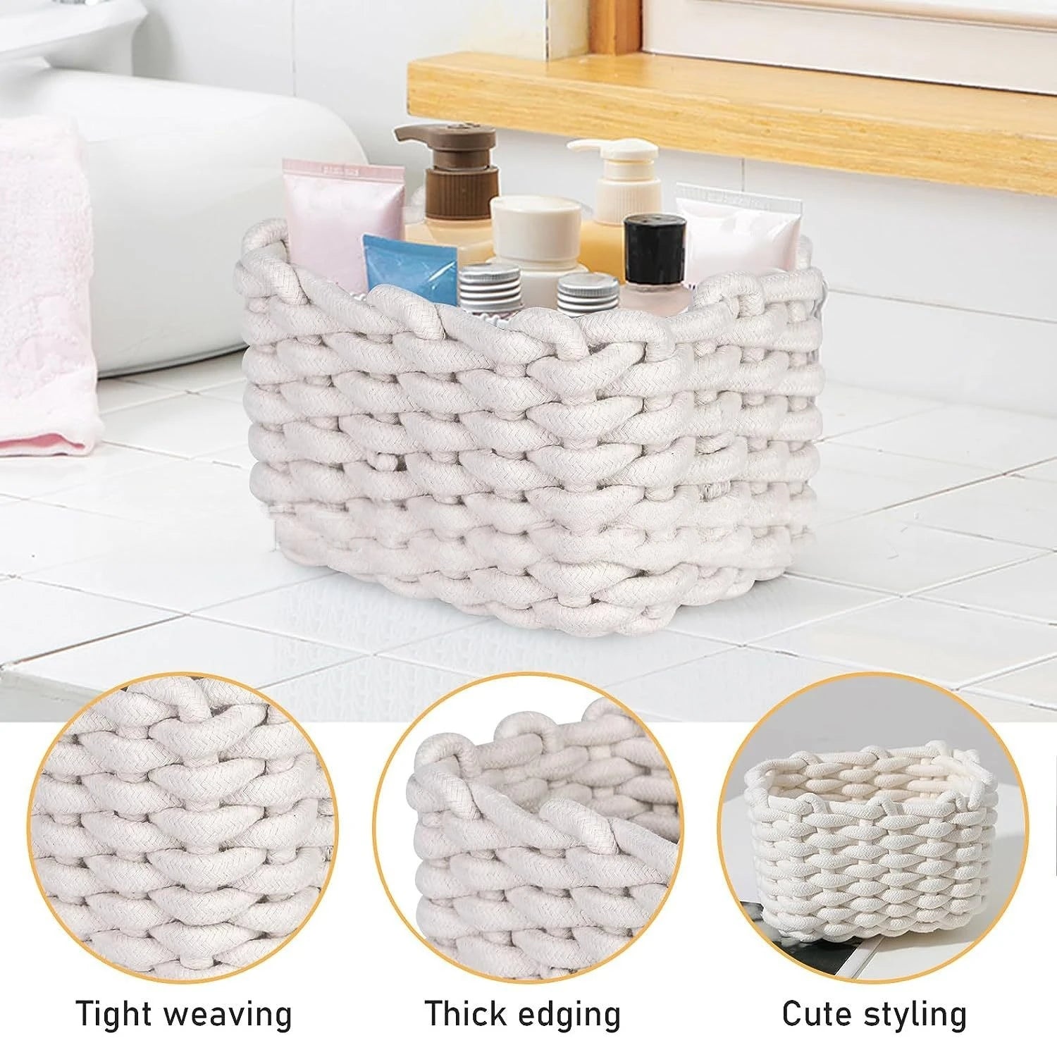 Small Cotton Storage Basket
