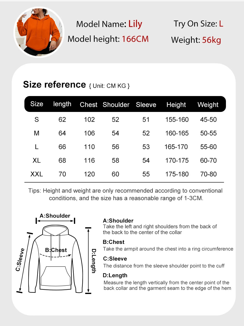 Womens Faith Over Fear Letter Printed Hoodie