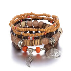 Boho Tree Of Life Bracelet Set