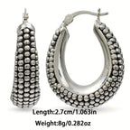 Coastal Earth Bali Style Hoop Earrings