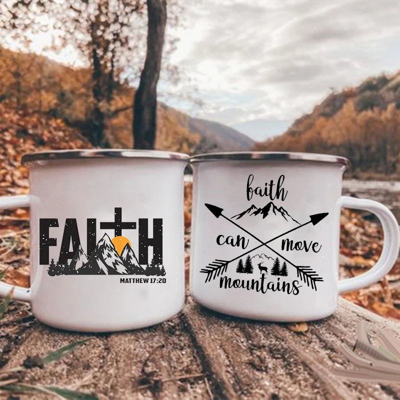 Faith Can Move Mountains Coffee Mug