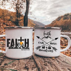 Faith Can Move Mountains Coffee Mug