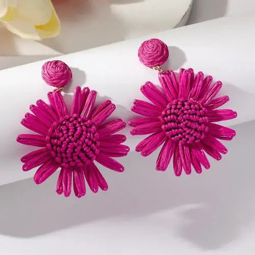 Coastal Earth Round Drop Earrings