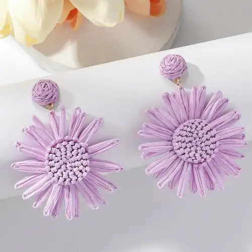 Coastal Earth Round Drop Earrings
