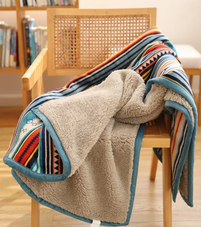 Coastal Earth Sherpa Throw