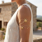 Ocean Spiral Boho Arm Cuff