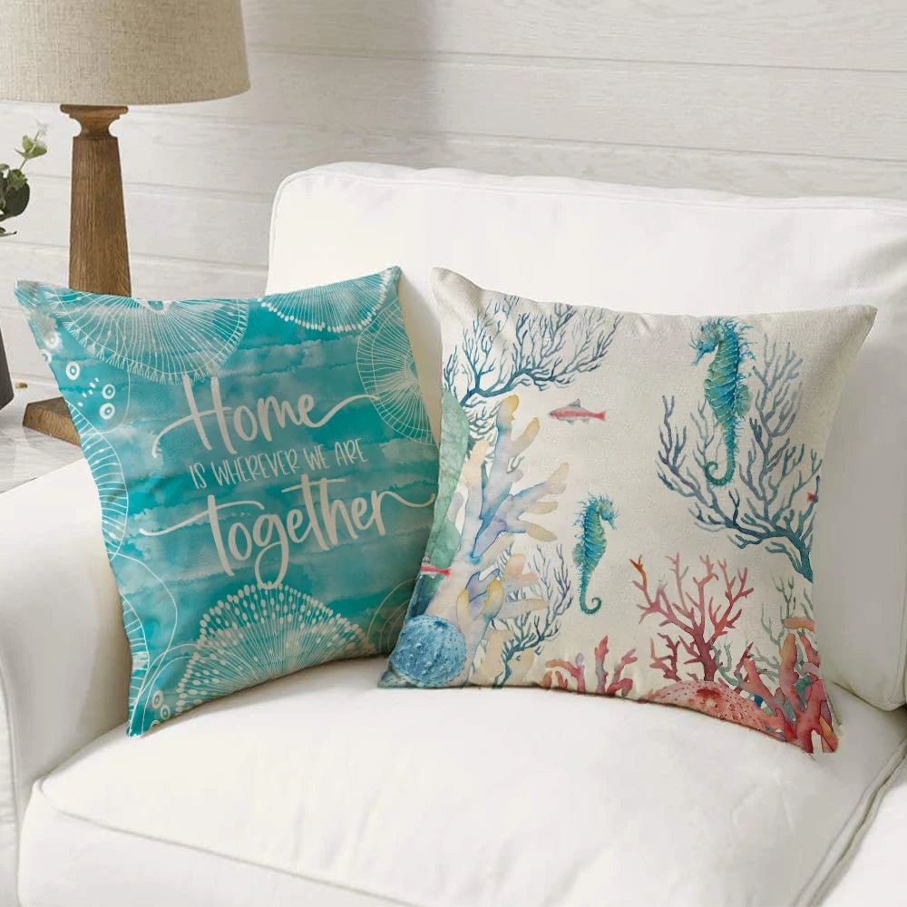 Ocean Beach Decoration Pillowcase