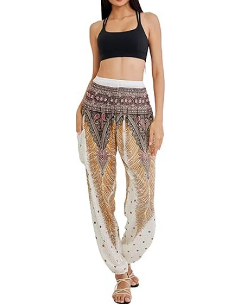Coastal Earth Yoga Pants Wide Leg