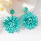Coastal Earth Round Drop Earrings