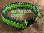 Paracord Dog Collar with Metal Closure