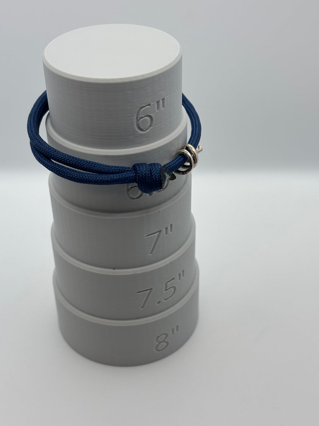 Handmade Square Knot (Navy) image 2