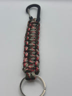 Handmade Simple Cobra Knot Paracord Keychain image 8