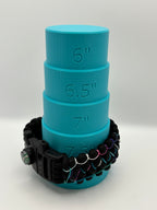 Handmade Cobra Knot Paracord Bracelet with Multi-Color Stitch image 4