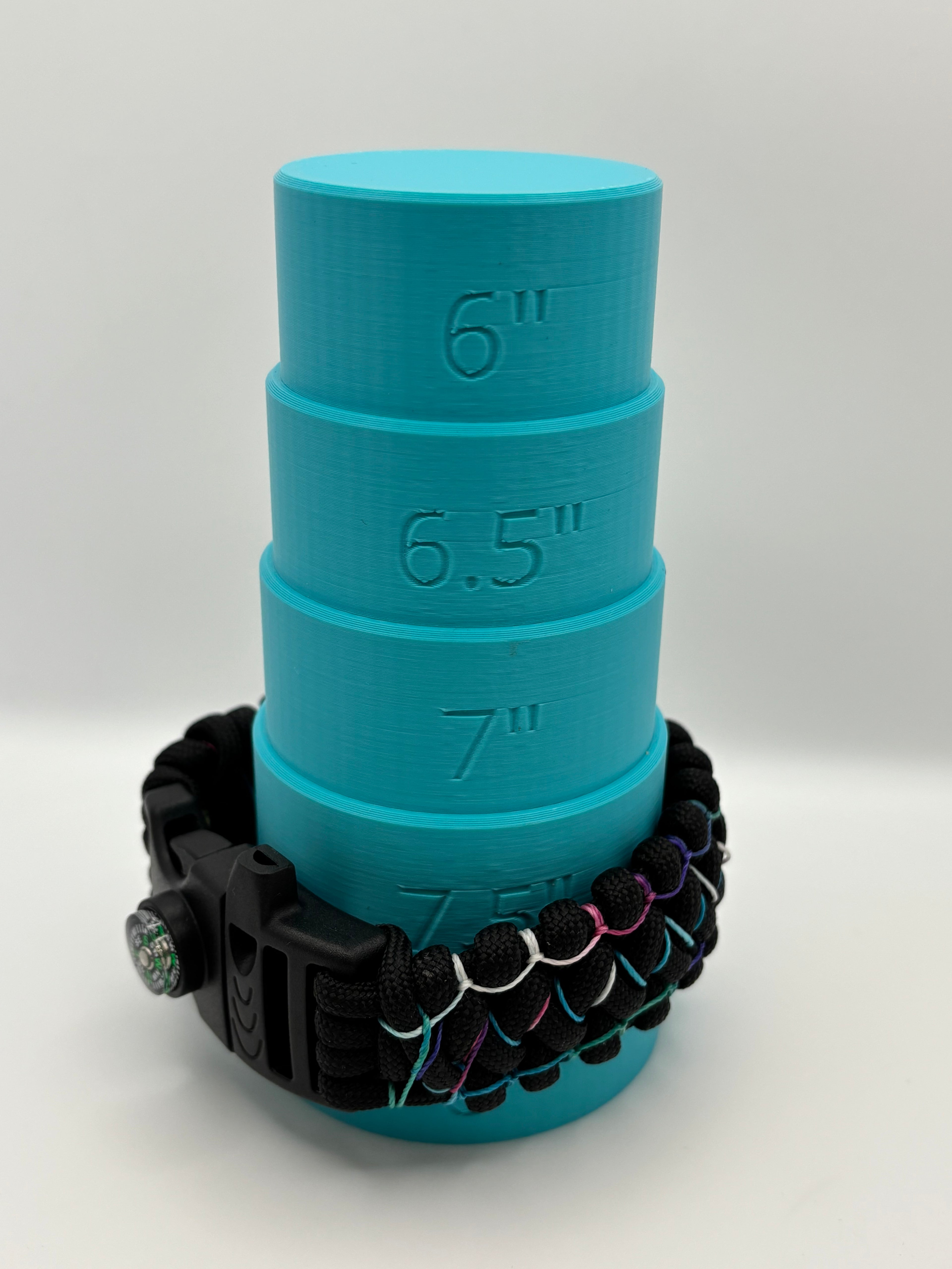 Handmade Cobra Knot Paracord Bracelet with Multi-Color Stitch image 4