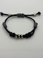 Handmade Lightweight Adjustable Snake Charm Paracord Bracelet image 1