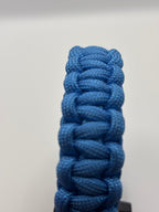 Handmade Paracord Survival Bracelet (Blue) image 4