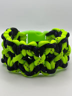 Handmade Starlight Express Paracord Bracelet – Neon Green image 2