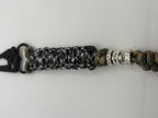 Handmade Rattlesnake Knot Paracord Keychain (Tan) image 1
