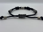 Handmade Lightweight Adjustable Snake Charm Paracord Bracelet image 0