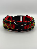 Stitched Cobra Knot Spiderman Paracord Bracelet image 0