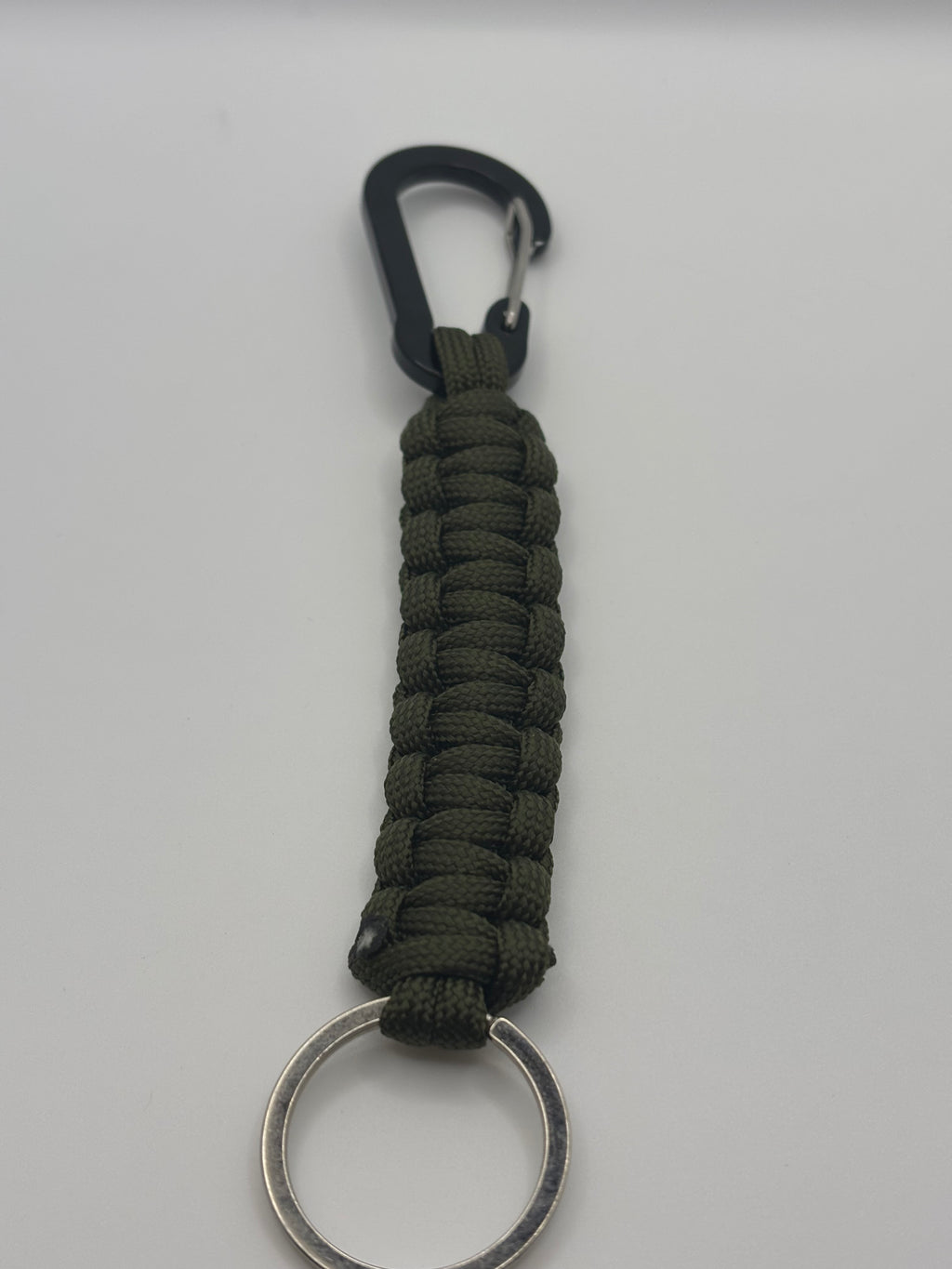 Handmade Simple Cobra Knot Paracord Keychain image 6