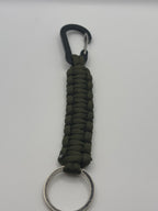 Handmade Simple Cobra Knot Paracord Keychain image 6