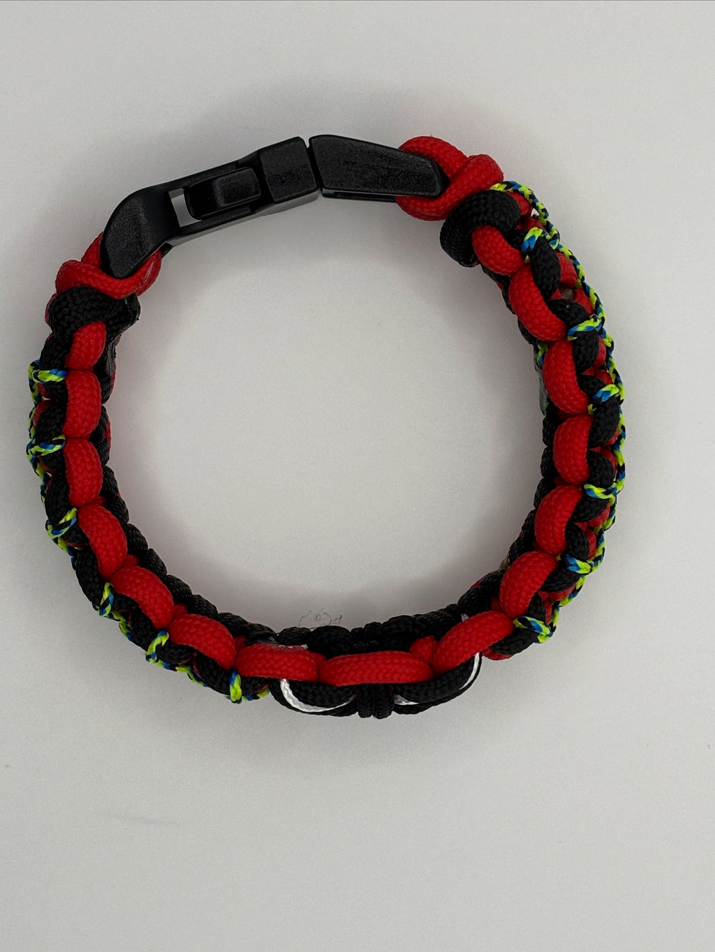 Stitched Cobra Knot Spiderman Paracord Bracelet image 5