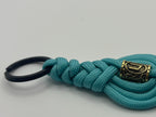Handmade Viking Ruin Leaf Paracord Keychain image 4