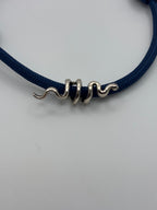 Handmade Square Knot (Navy) image 1